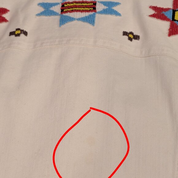 Vintage Ralph Lauren Native Beaded Jacket XL - Picture 7 of 16